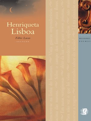 cover image of Melhores poemas Henriqueta Lisboa